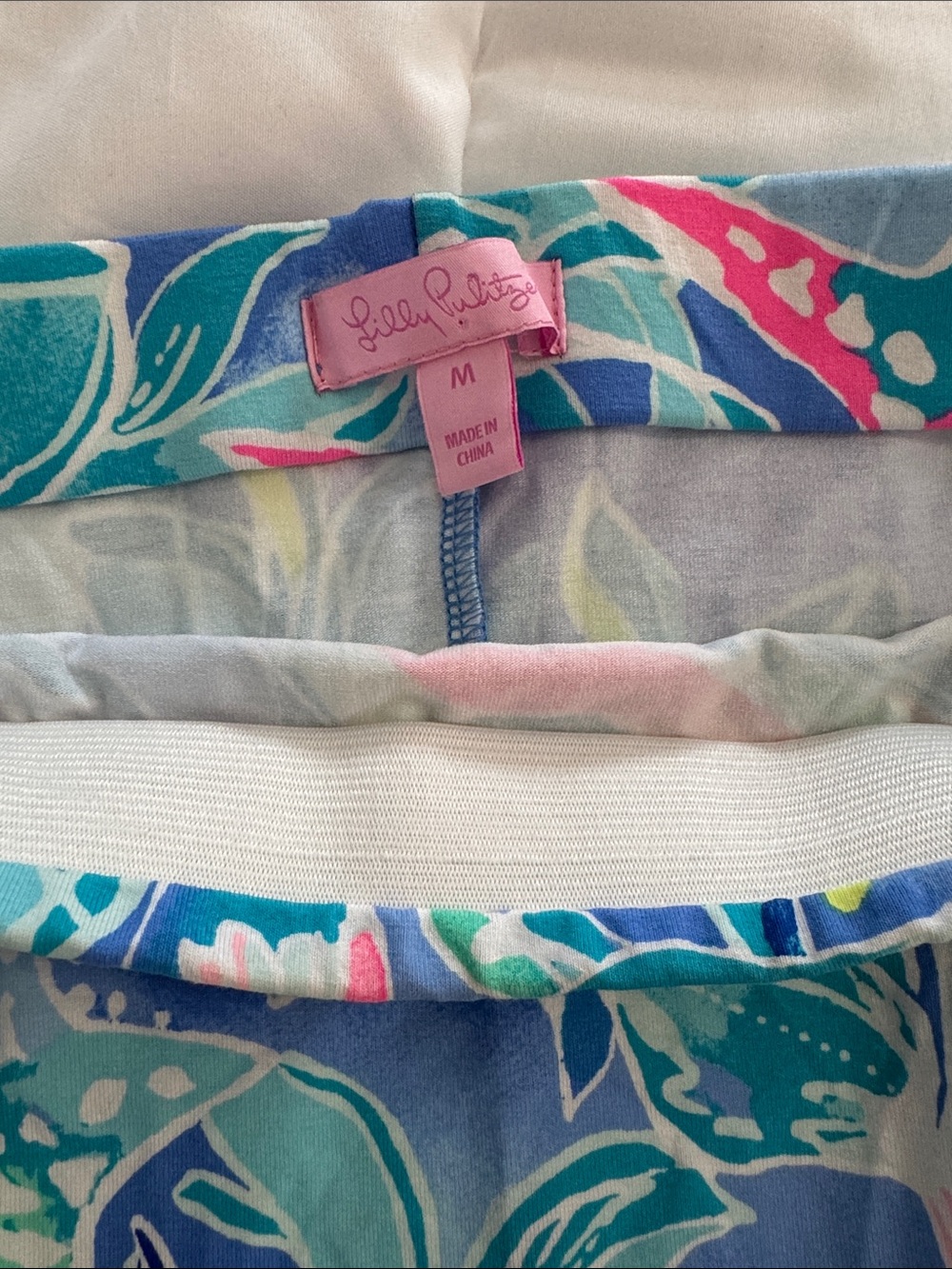 Lilly Pulitzer Laurana Off the Shoulder Dress Medium Blue Bennett Celestial Seas - Picture 3 of 6